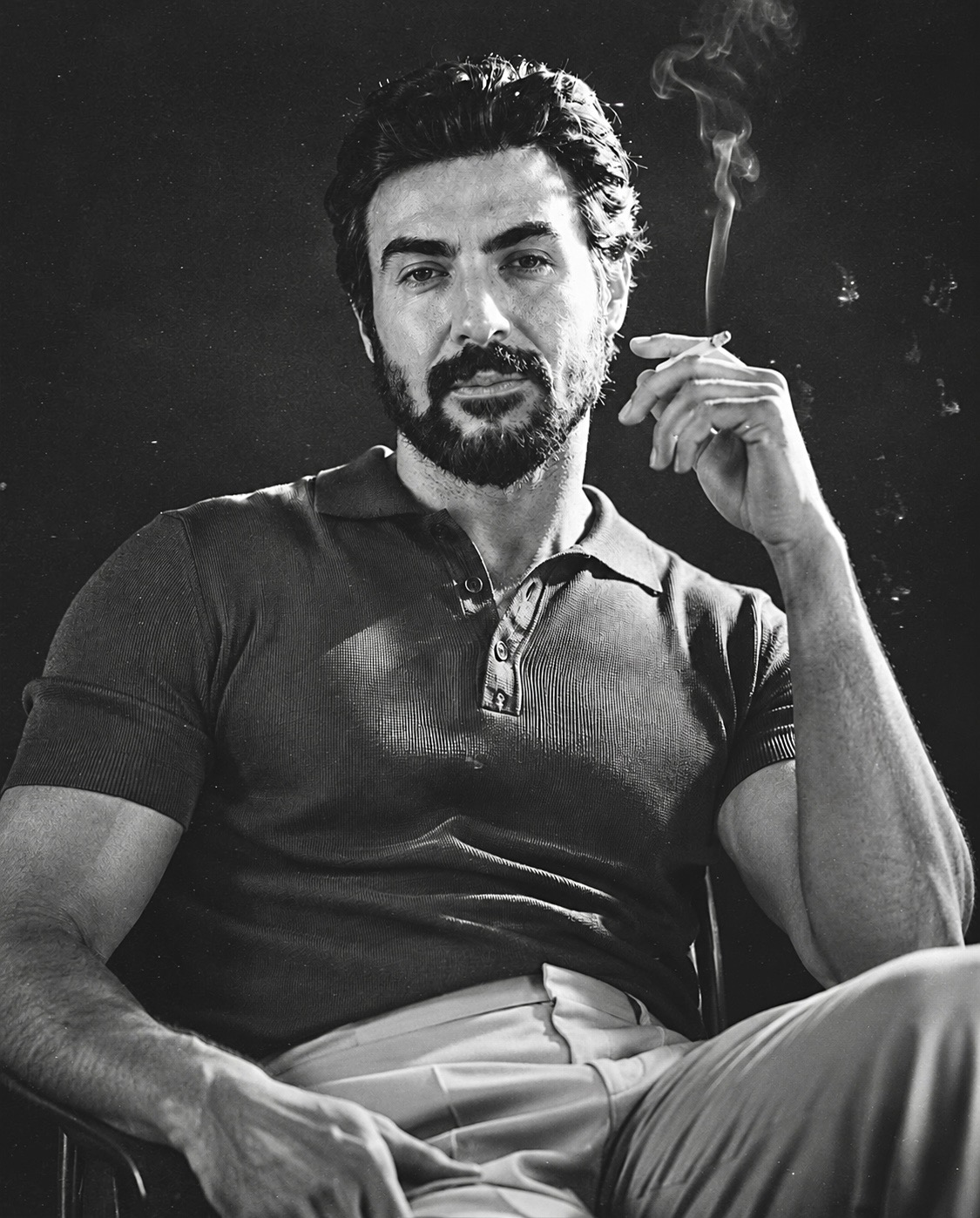 Portrait of Ahmed El Masry